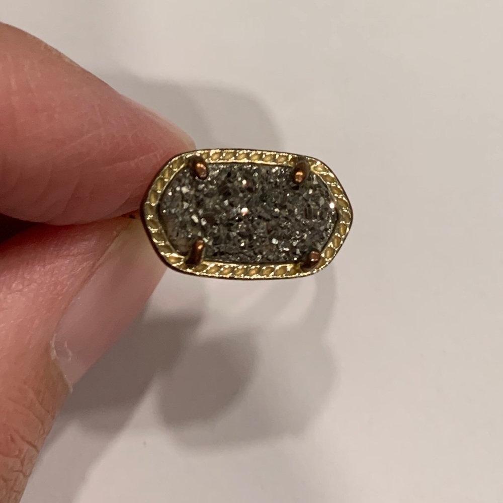 Drusy Kendra Scott ring